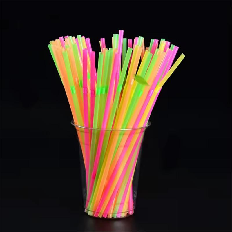 #colorful plastic disposable straws