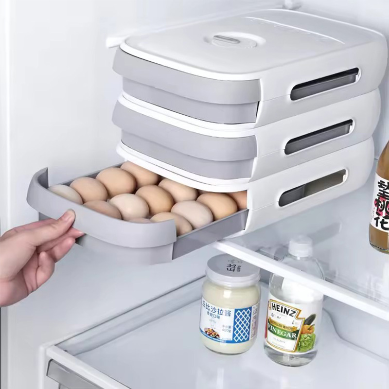 #Egg drawer storage box