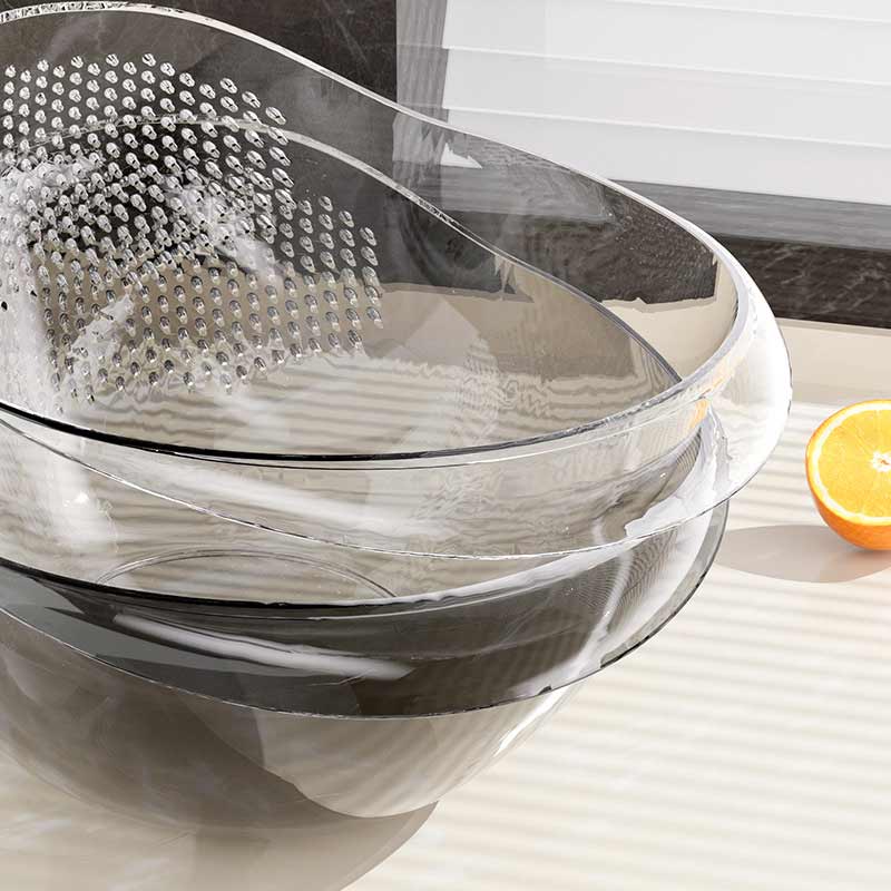 Kitchen PET rice washing drain basket