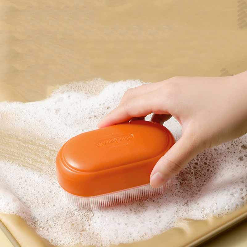 Mini laundry brush