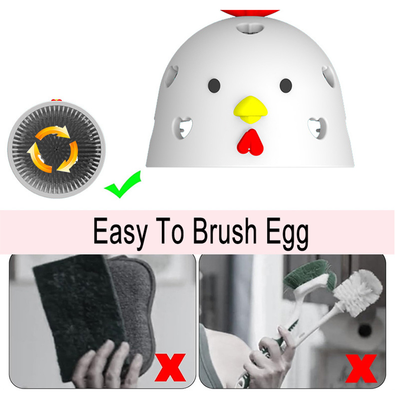 Kitchen Egg Cleaning Brush Tool